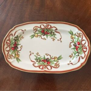 Tiffany & Co Holiday Oval Tray
